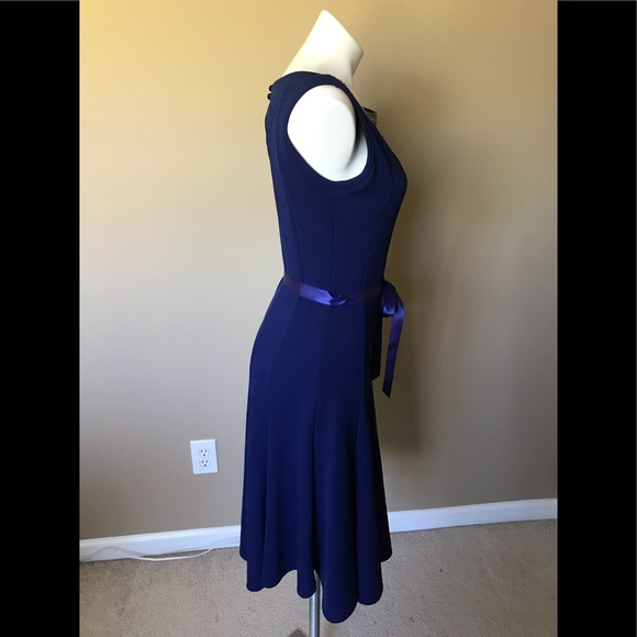HAANI Dress with Beaded Neckline - Picture 6 of 7